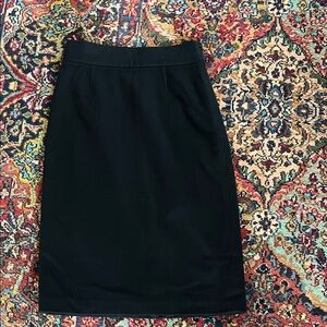 Brooks Brothers black cashmere pencil skirt new never worn